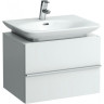 Тумба под раковину LAUFEN CASE 1 выдвижной ящик, для раковин palace 1070.2/3, белый 4.0120.1.075.463.1